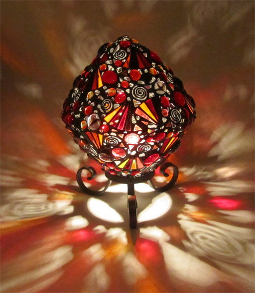 Fire Ball Lamp Reflecting